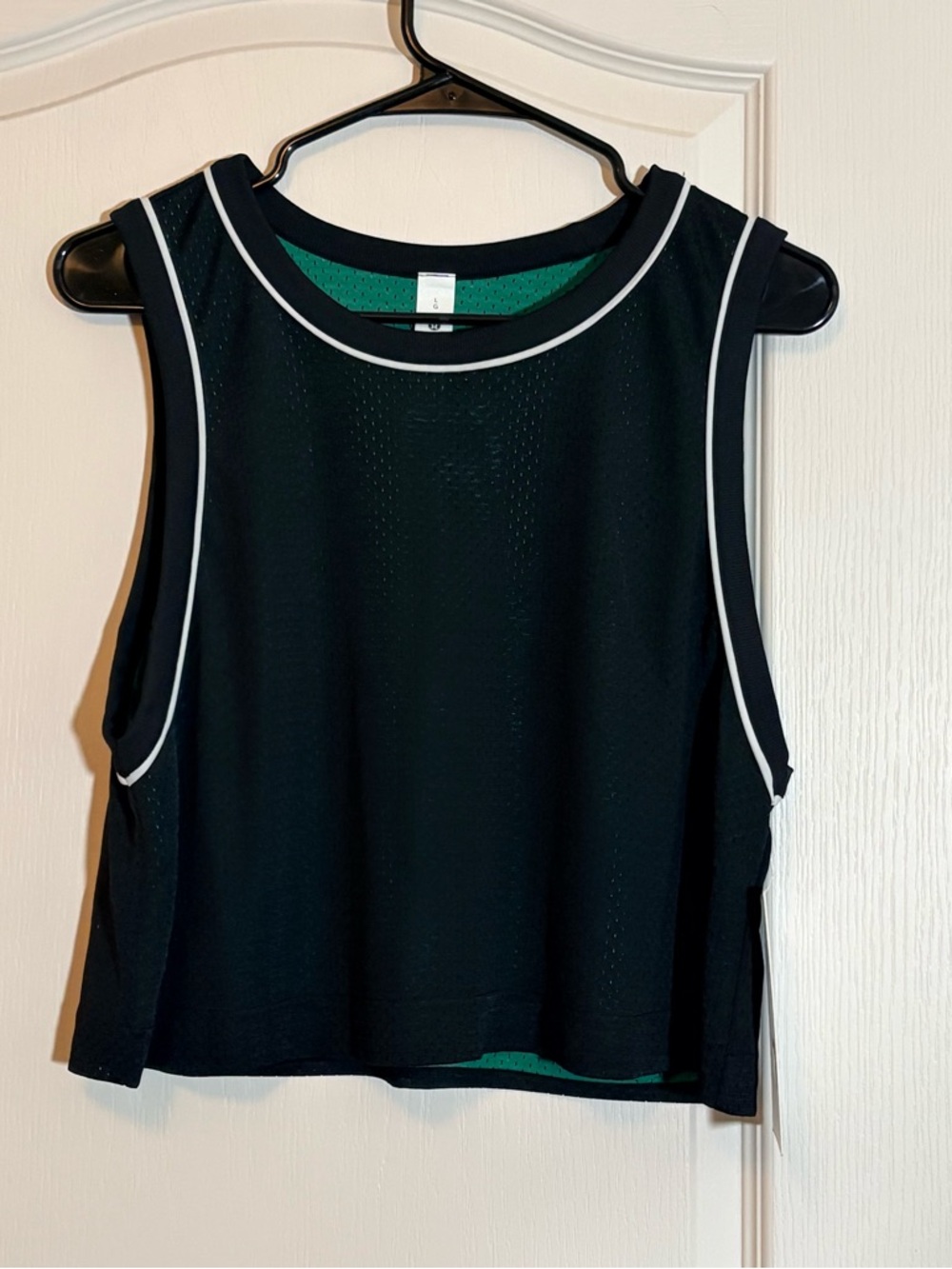 Lululemon Double-Layered Mesh Reversible Tank Top.